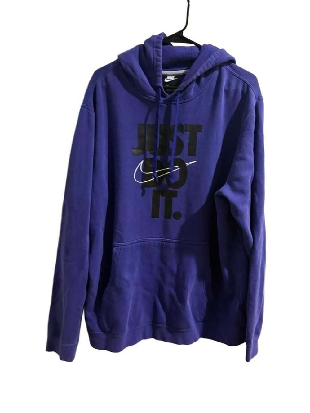 Nike Just Do It Hoodie Size XXL Purple